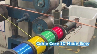 Identyfikacja rdzenia kabla wielożyłowego w izolacji XLPE