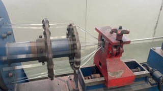 Proces skręcania przewodnika