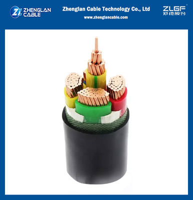 Elektryczny kabel zasilający z PVC bez pancerza, wielożyłowy 25mm 70mm 95mm 120mm