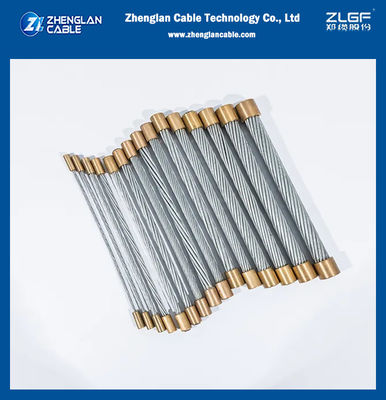 EHS 7/16'' Galvanized Steel Cable Stay Wire Astm A475 Class A Steel Strand 1x7