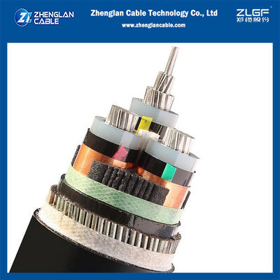 3.6/6(7.2)kv 3x240mm2 AL/SC/XLPE/SC/CTS/PVC/SWA/PVC Aluminium Cable Armored Power Cable IEC60502-2