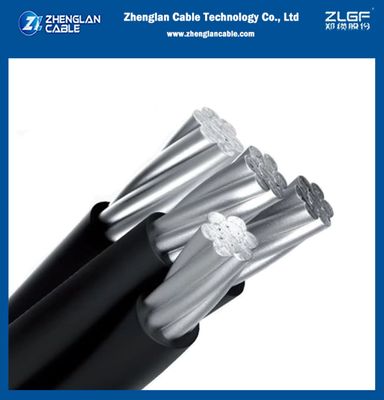 Kabel izolowany 3Cx16+1x16sqmm AAC/XLPE+AAAC/XLPE 0.6/1kv Kabel ABC