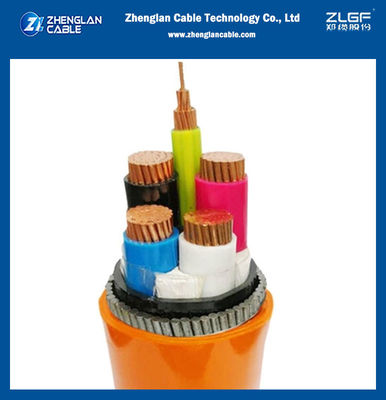 IEC 60502 Approval N2XH Low Smoke Zero Halogen Power Cable Four Cores XLPE Insulated