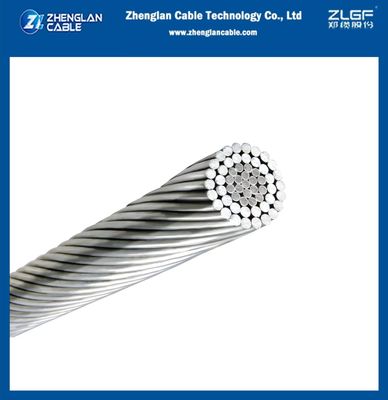 ACSR Aluminium Conductor Steel Wzmocniony 95/55mm2 AL12/3.2 ST7/3.2 Bare Conductor BS215