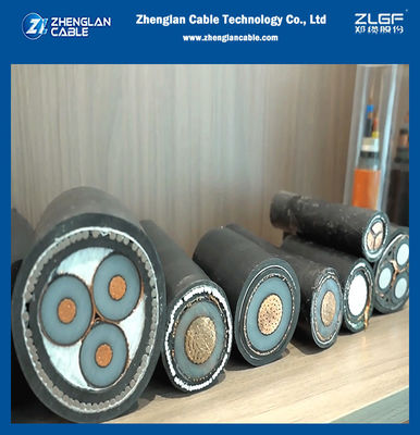 Średnie napięcie XLPE izolowane PVC lub LSZH taśma osłonięta Pancerne kable miedziane / aluminiowe