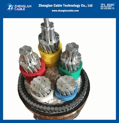 NA2XRY YJLV32 0.6/1KV LV CU/AL XLPE Izolacja SWA PVC Płaszcz 3 Żyły 95mm2 Kabel Zasilający