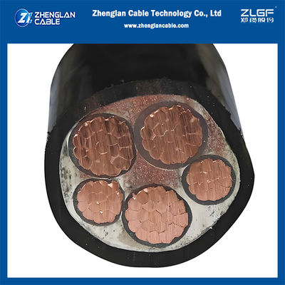 Kabel zasilający 1kV z izolacją XLPE i płaszczem LSZH 3x25+2x16mm2 IEC60502-1