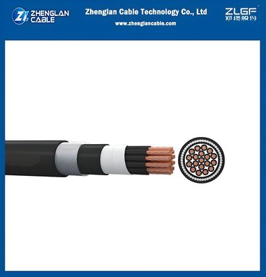 Kabel sterujący 0,6/1kv 19 rdzenia wielojądrowy Kabel miedziany swa opancerzona obudowa pvc N2XRGbY kabel 19x1.5mm2