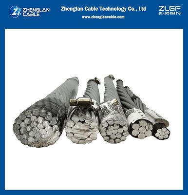 Przewód z drutu aluminiowego okrągłego, certyfikowany BS EN 50182, idealny do stosowania w napowietrznych liniach energetycznych