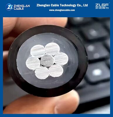 Przewód z izolacją XLPE 15KV 25KV 35KV i powłoką HDPE, przewód typu Tree Wire z pokryciem, zgodny ze standardem ICEA S-121-733