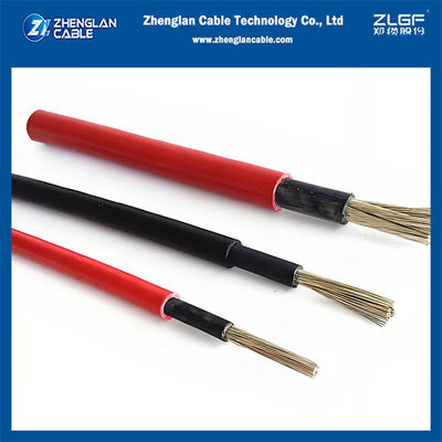 Jednożyłowy kabel fotowoltaiczny Zatwierdzony przez TUV Miedziany drut do paneli słonecznych 1,5 kV DC - Kabel fotowoltaiczny do systemów zasilania energią słoneczną