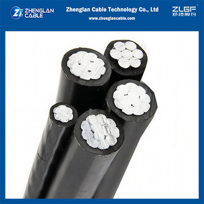 LXS Aluminium Conductor Aerial Bundled Cable 3×70+54.6+16 mm²  0.6/1kV ABC cable NP 3528/ NF C 33-209