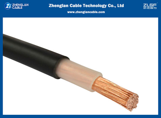 600V Black Flexible Copper Low Voltage Power Cable Unarmoured IEC Standard