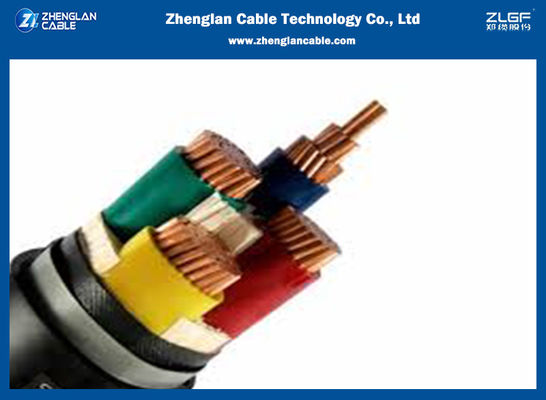 4x10sqmm SWA 4 Core Armored Cable CU/XLPE/PVC/SWA/PVC ISO 9001 2015