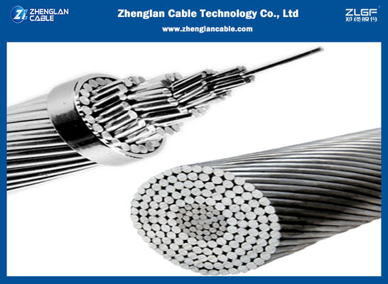 ASTM B232 Waxwing ACSR Conductor Bare Overhead Power Transmission Line