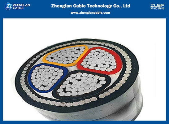 Pancerne kable zasilające niskiego napięcia 4-żyłowe z izolacją PVC/XLPE, przekrój nominalny 4*1.5~4*400mm²